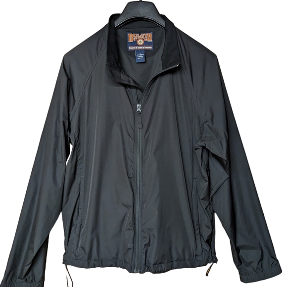 Duluth Trading Co Black Windbreaker Jacket Large - Picture 5 of 10